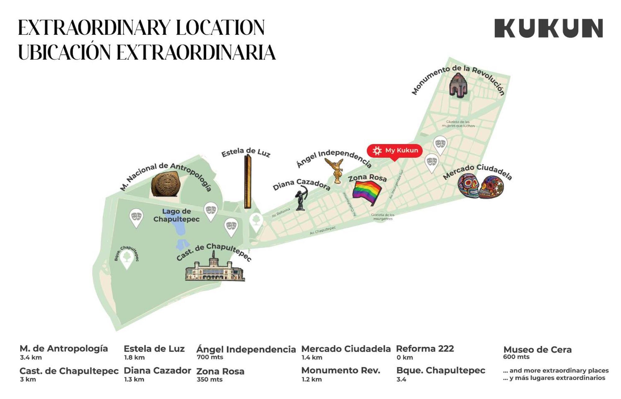 Casa Reforma By Kukun Apartman Mexikóváros Kültér fotó